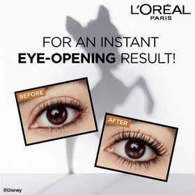 L'Oreal Paris Bambi Eye waterproof test with water beading, preventing smudges