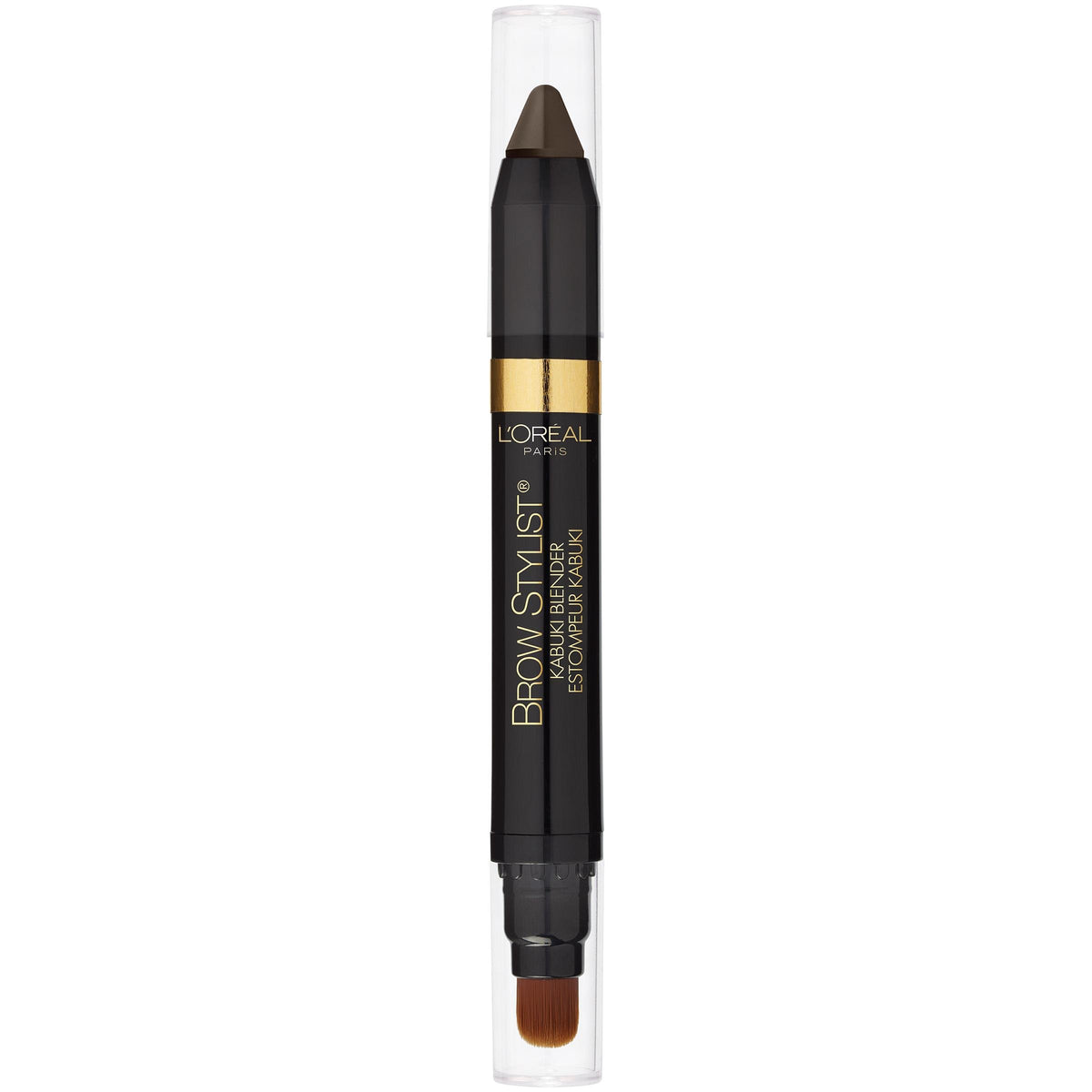 L'Oreal Paris brow crayon front view showing product and shade for precise filling