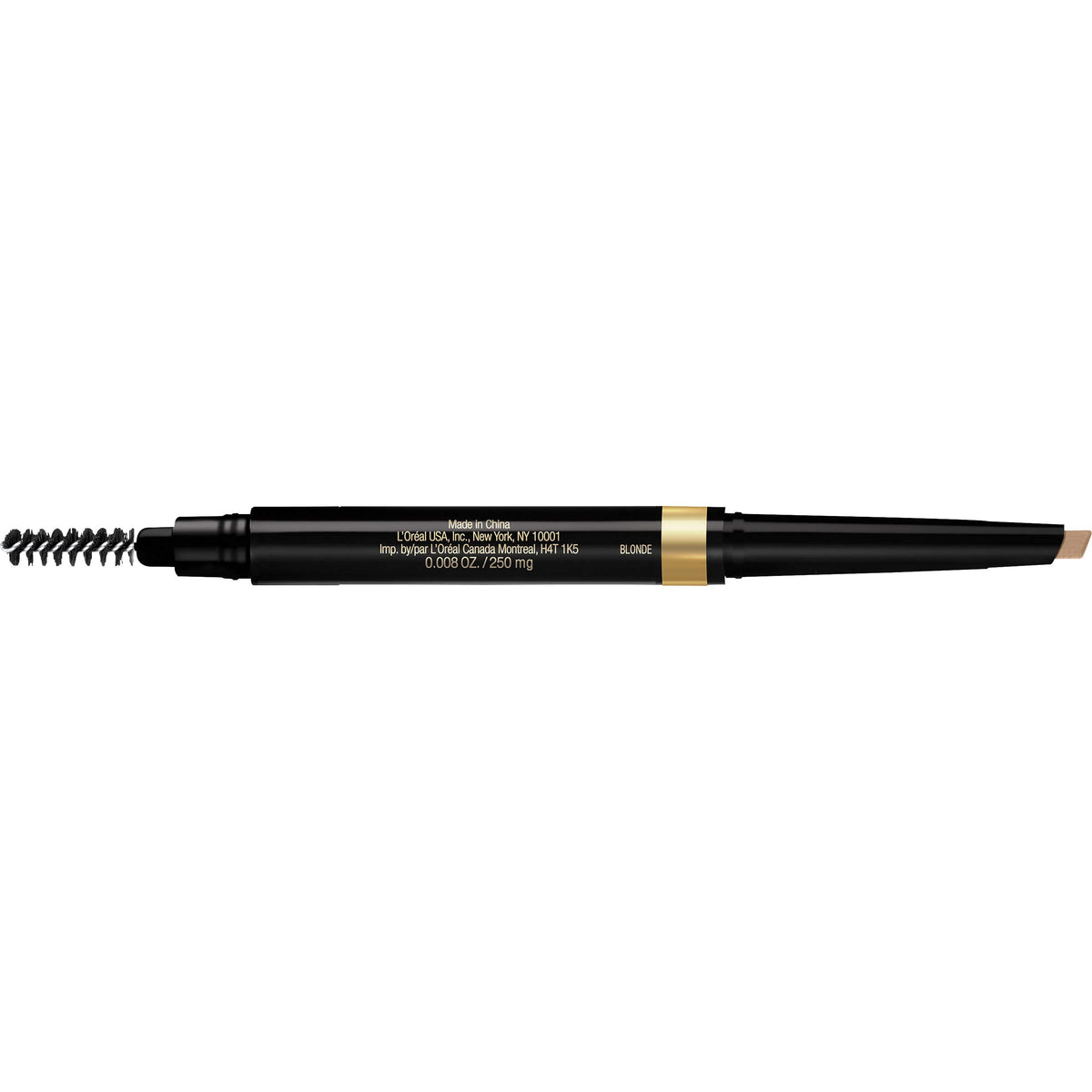 L'Oreal Paris triangular tip close-up enabling precise outlining and strokes