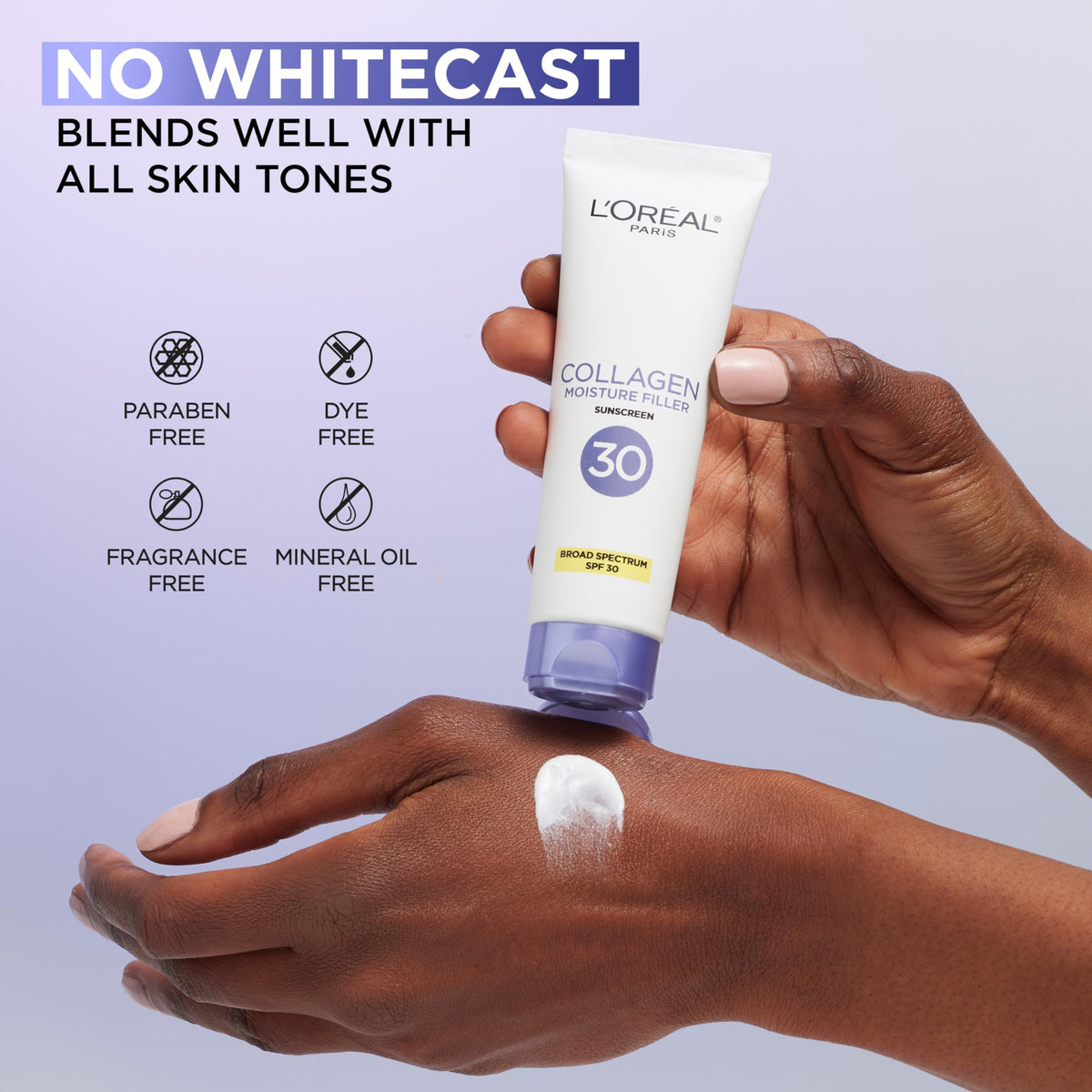 L'Oreal Paris product next to ruler showing compact travel-friendly size