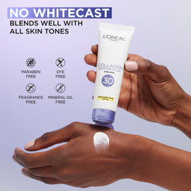 L'Oreal Paris product next to ruler showing compact travel-friendly size