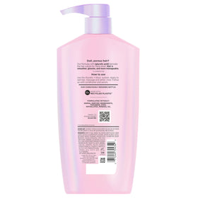 L'Oreal Paris product on bathroom shelf in a lifestyle scene conveying daily routine and fragrant finish