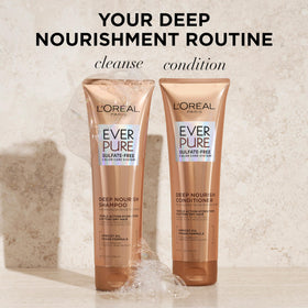L'Oreal Paris EverPure label detail highlighting sulfate-free formula