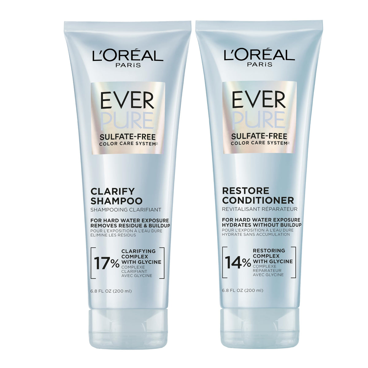 L'Oreal Paris EverPure front packaging showing kit and color-safe benefit