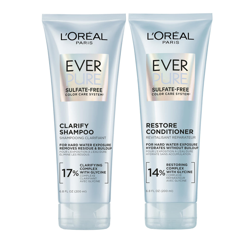 L'Oreal Paris EverPure front packaging showing kit and color-safe benefit