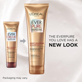 L'Oreal Paris EverPure conditioner cream texture for smooth detangling