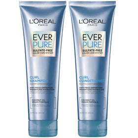 L'Oreal Paris EverPure front packaging showing set and benefits