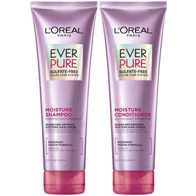 L'Oreal Paris EverPure front packaging showing bottles and brand clarity