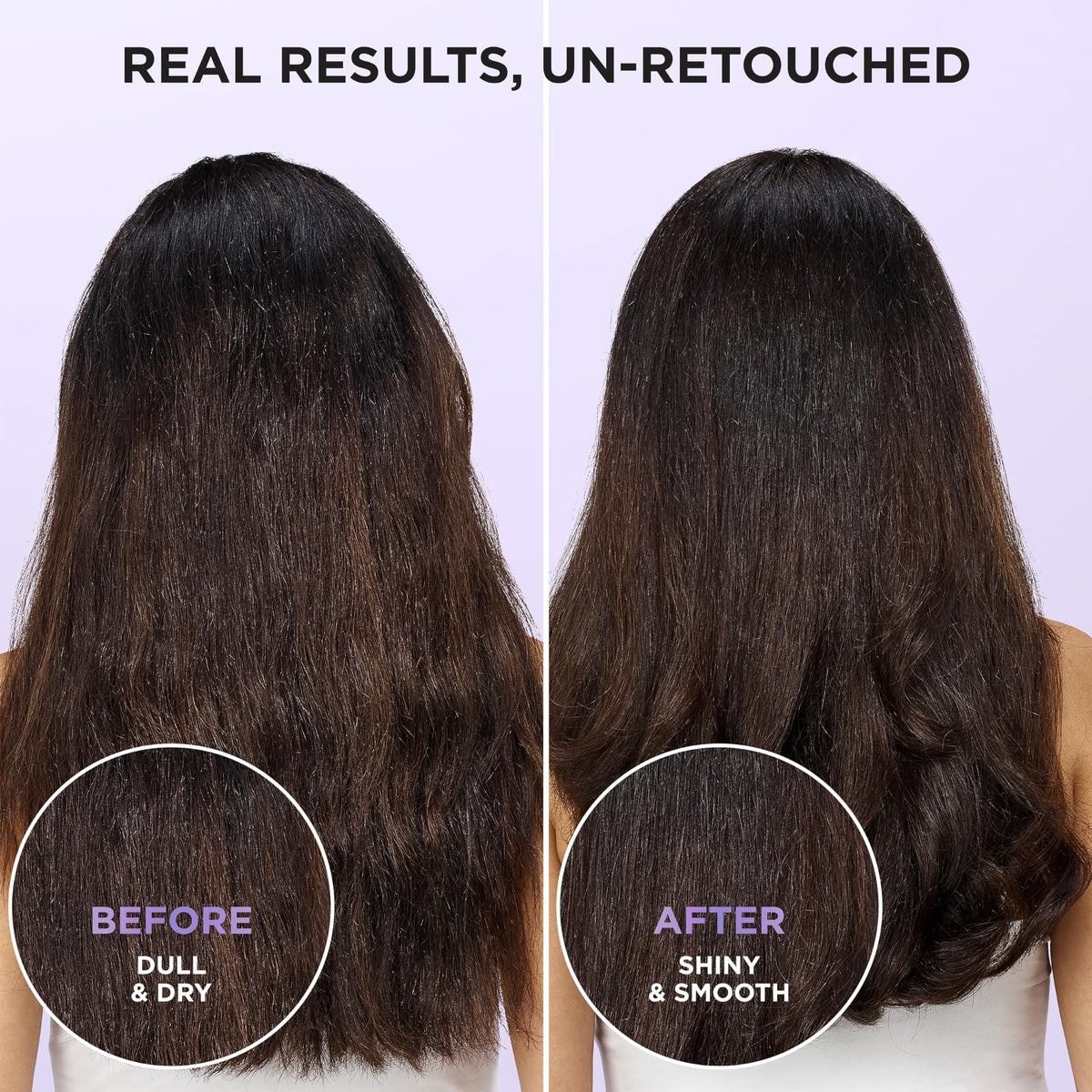 L'Oreal Paris label close-up highlighting ingredients and pH-balanced claim