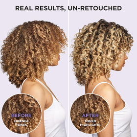 L'Oreal Paris purple shampoo and conditioner paired set for best results