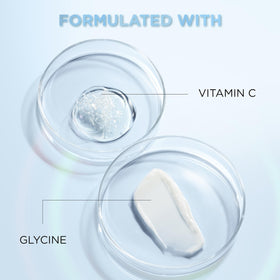 L'Oreal Paris EverPure bottles in hand showing product size and travel-friendly benefit