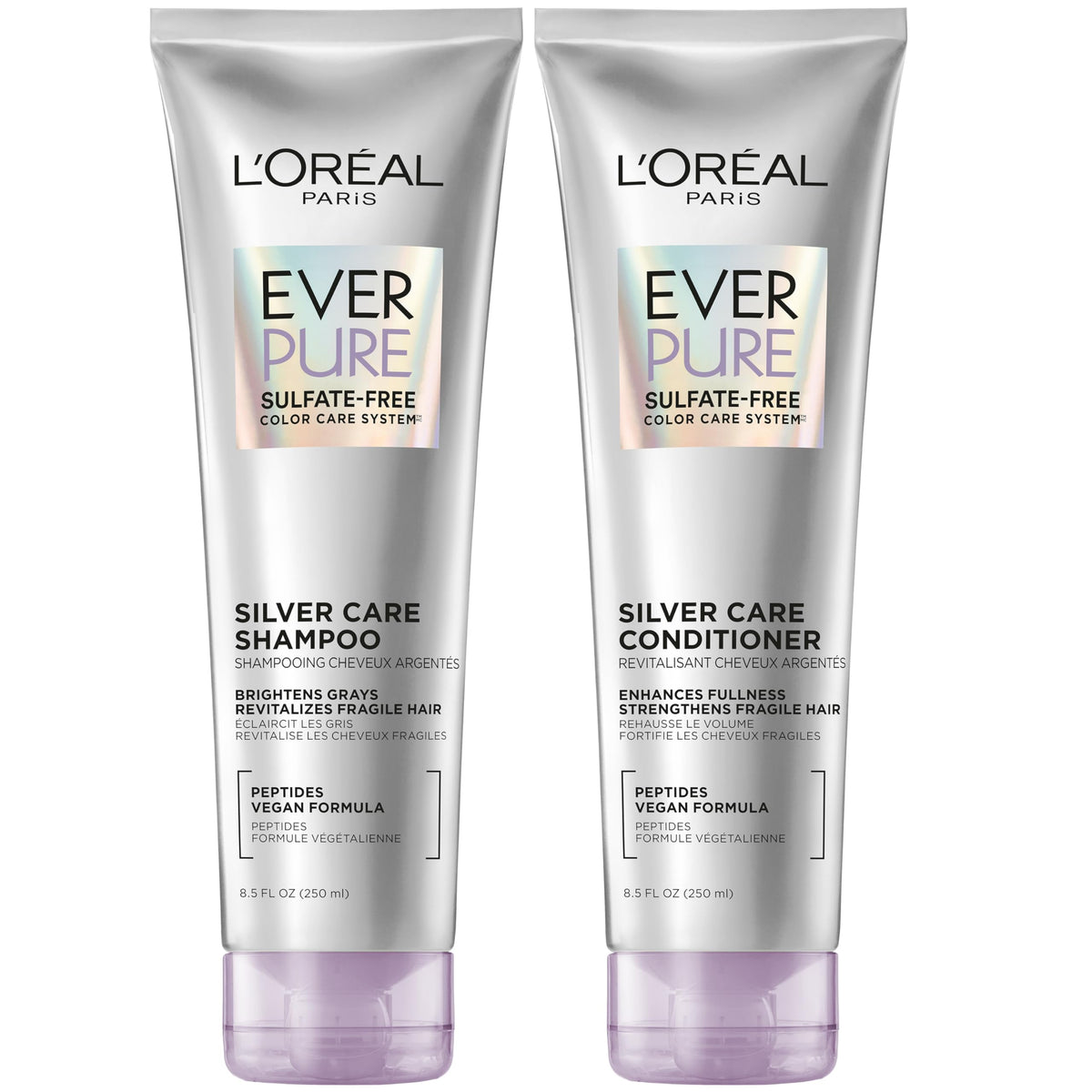 L'Oreal Paris EverPure front packaging showing duo and benefits