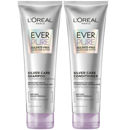 L'Oreal Paris EverPure front packaging showing duo and benefits