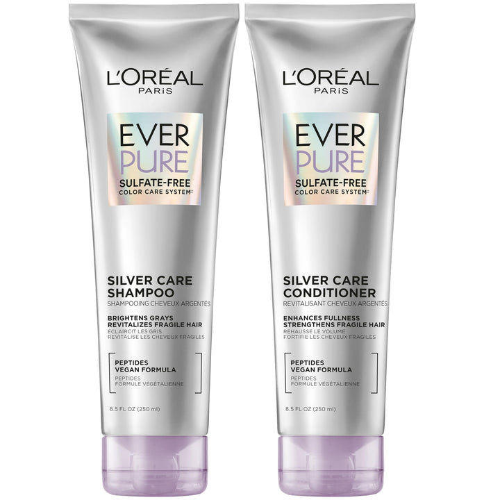 L'Oreal Paris EverPure front packaging showing duo and benefits