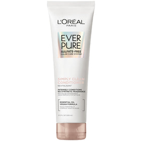 L'Oreal Paris bottle front packaging showing EverPure Simply Clean and benefit of hydration
