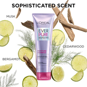 L'Oreal Paris EverPure creamy texture closeup showing moisturizing benefit