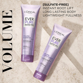 L'Oreal Paris EverPure back label with ingredients and usage info