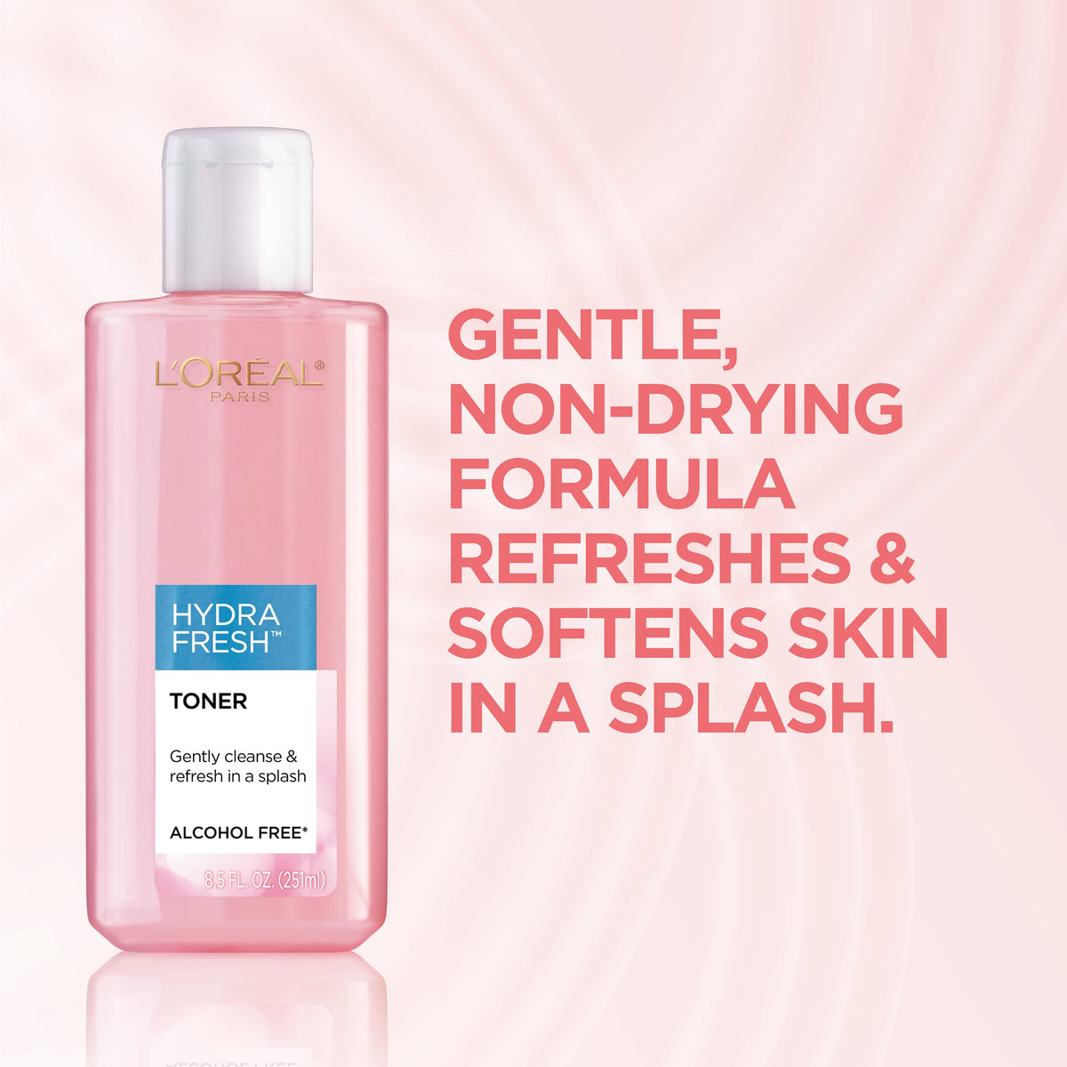 L'Oreal Paris back label closeup with ingredient highlights for clarity