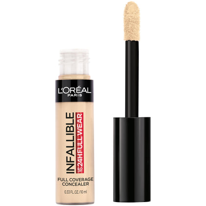 L'Oreal Paris front packaging showing Ivory shade and product benefits
