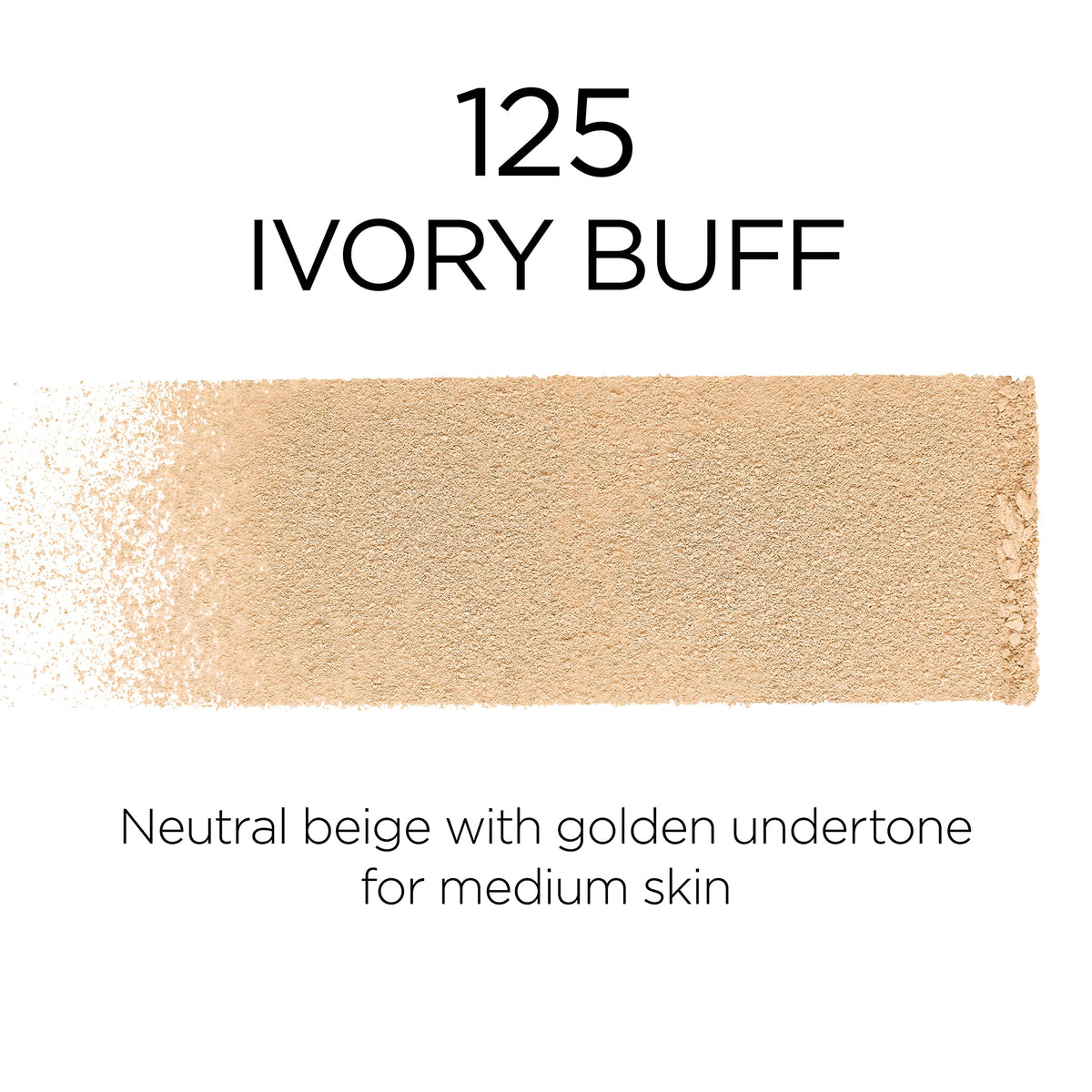 L'Oreal Paris open pan texture close-up showing fine powder finish for smooth application