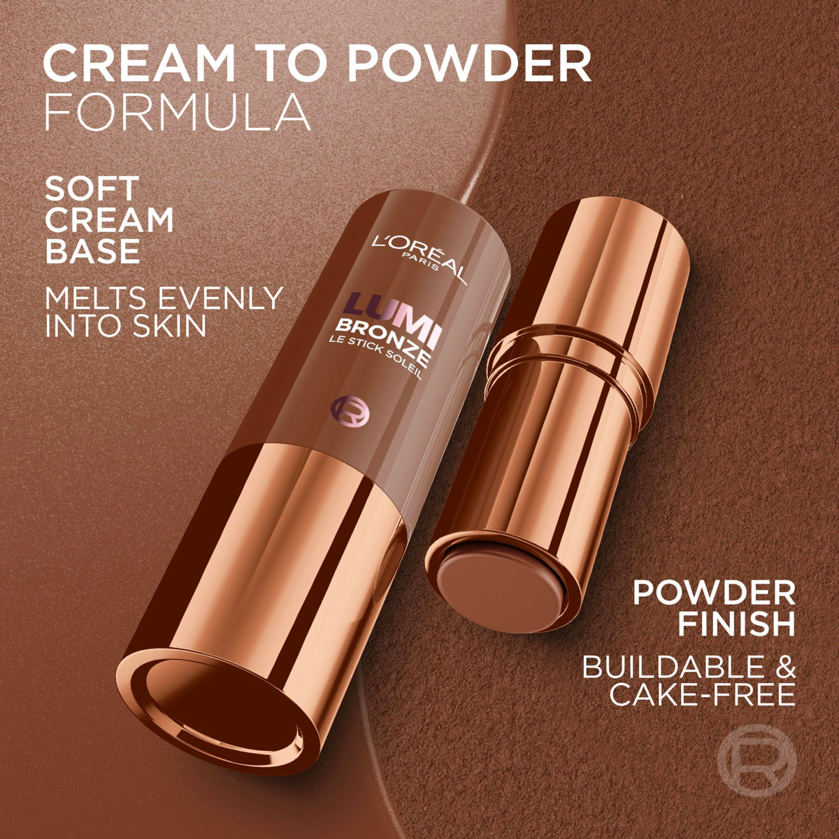 L'Oreal Paris blended cheek close-up demonstrating seamless melted-into-skin finish