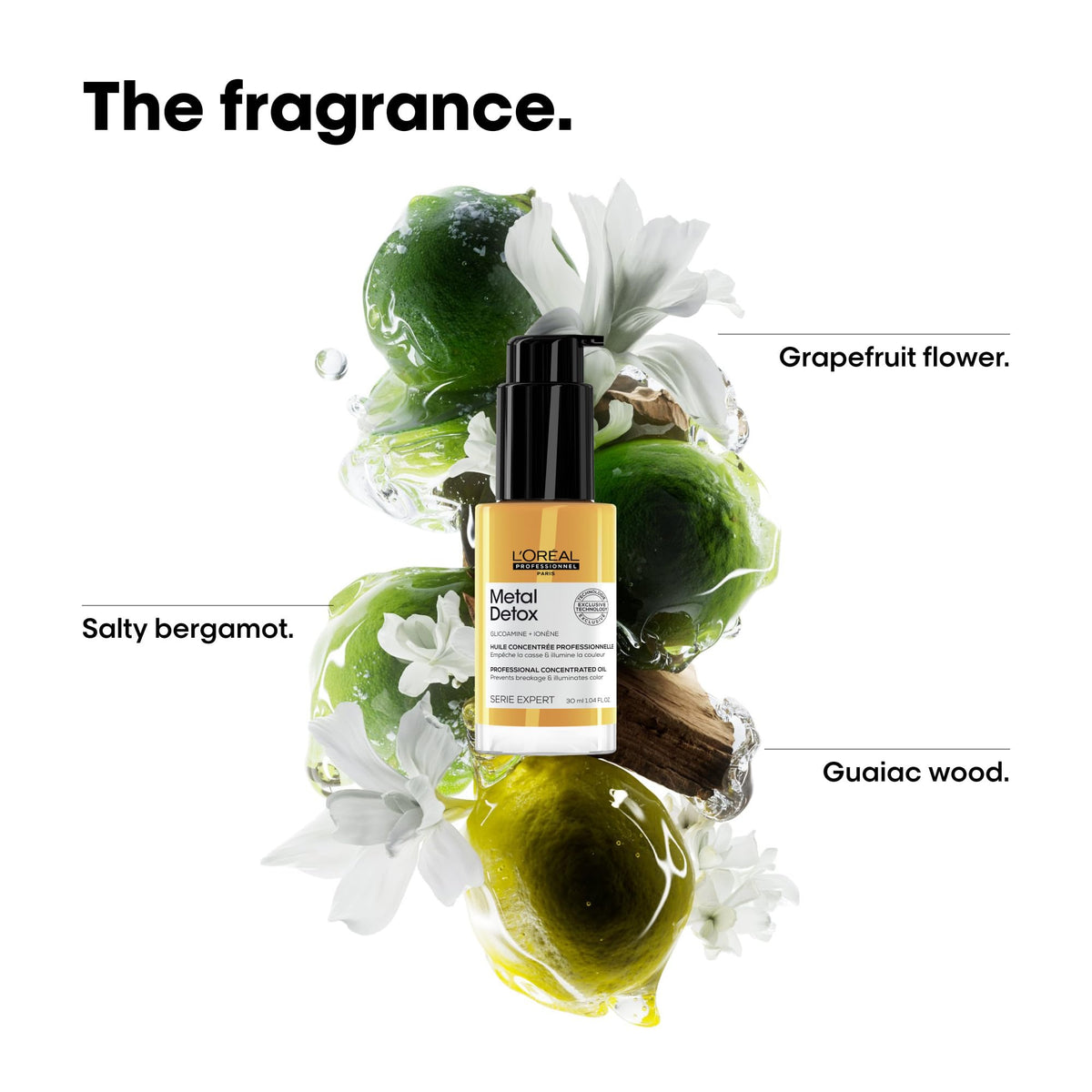 L'Oréal Professionnel application on towel-dried hair for heat protection