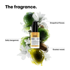 L'Oréal Professionnel application on towel-dried hair for heat protection