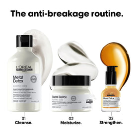 L'Oréal Professionnel bottle in hand showing true scale and travel-friendly size