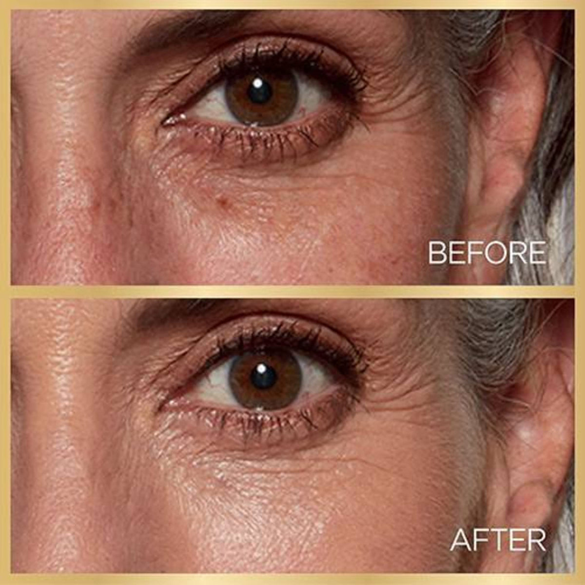 L'Oreal Paris close-up of serum texture, shows hydrating consistency benefit
