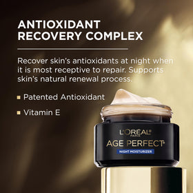 L'Oreal Paris antioxidant ingredient visual highlighting renewal support