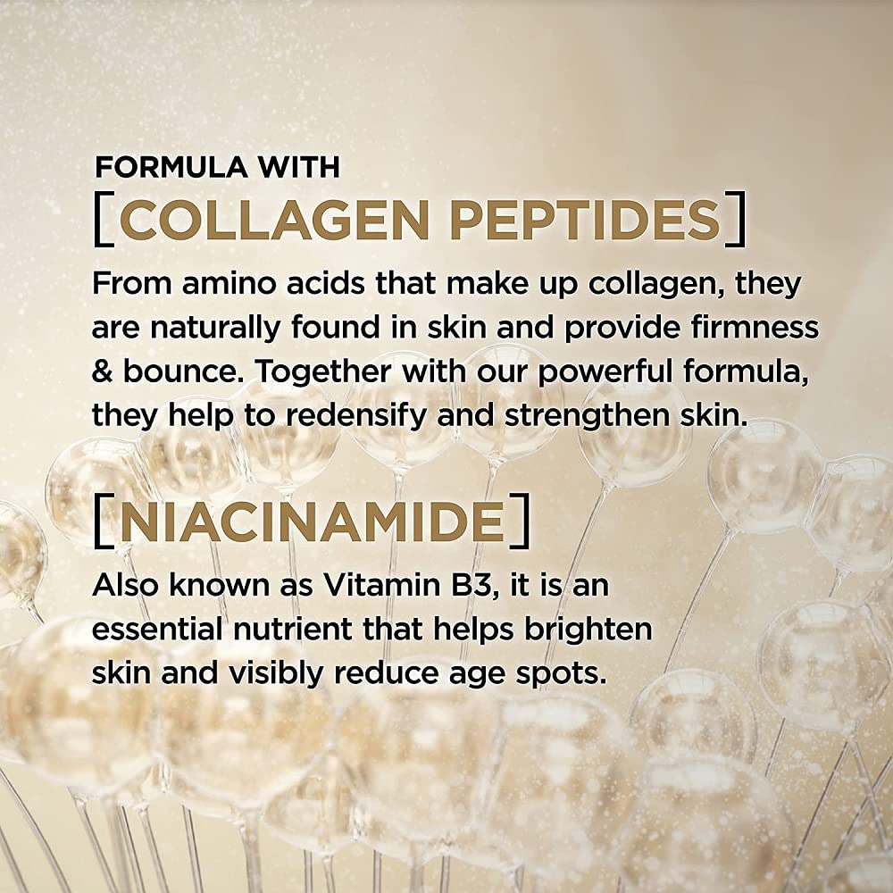 L'Oreal Paris soy seed protein ingredient visual emphasizing elasticity support