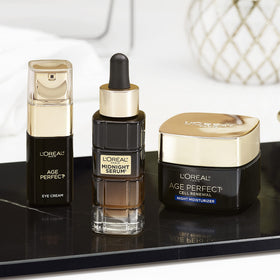 L'Oreal Paris jar next to ruler showing actual 1.7 oz size for scale