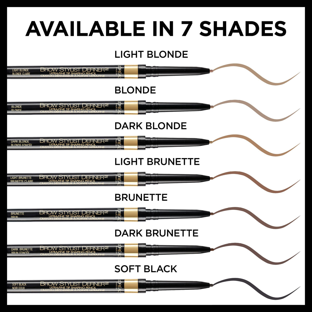 L'Oreal Paris brow application on model demonstrating groomed, natural look