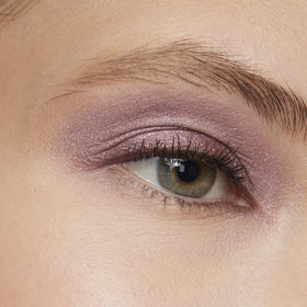 L'Oreal Paris applied on eyelid demonstrating even coverage and color payoff