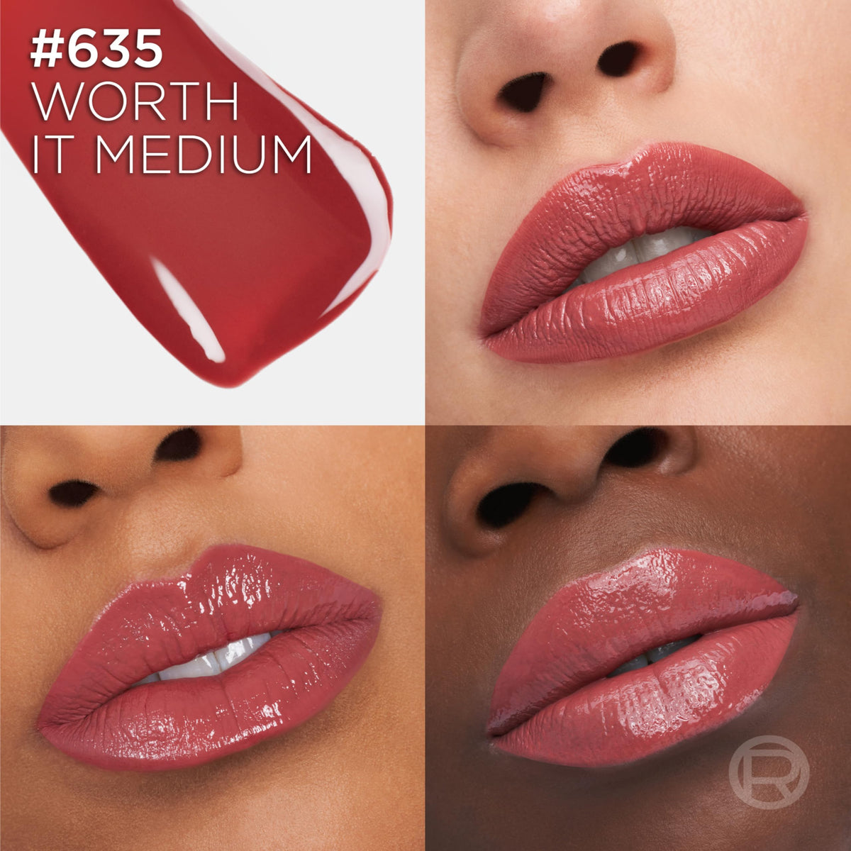 L'Oreal Paris precise applicator close-up for accurate lip definition and easy application