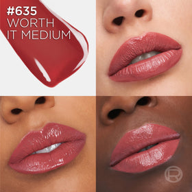 L'Oreal Paris precise applicator close-up for accurate lip definition and easy application