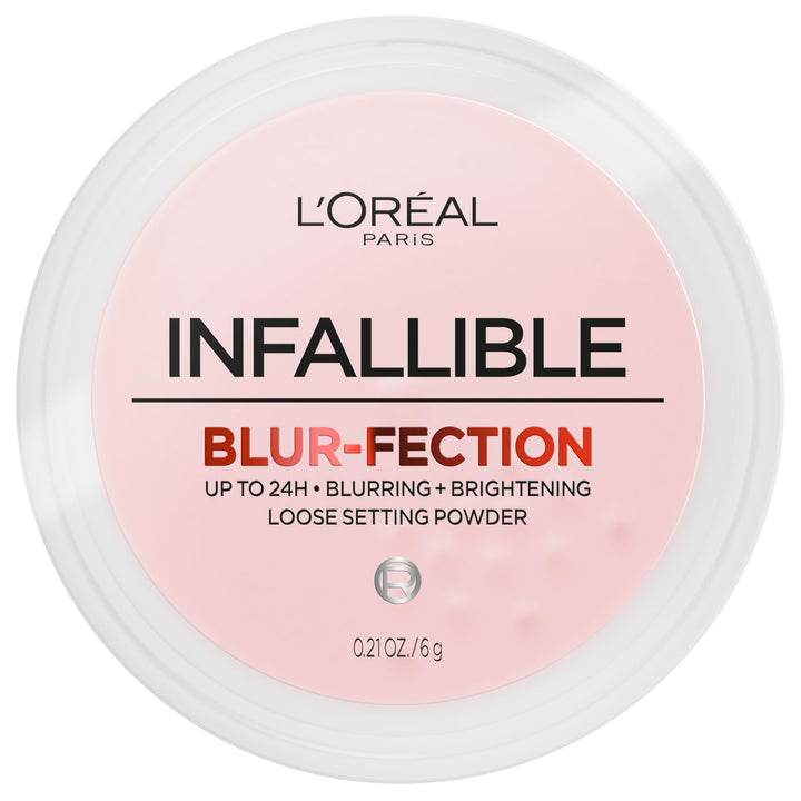 L'Oreal Paris product front view showing compact jar and label, clean presentation