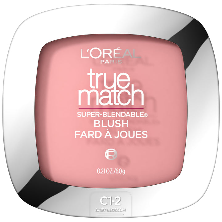 L'Oreal Paris compact front showing shade name and compact design for convenience