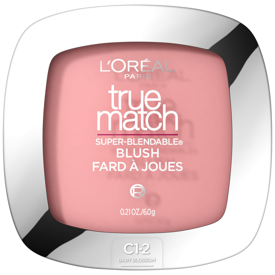L'Oreal Paris compact front showing shade name and compact design for convenience