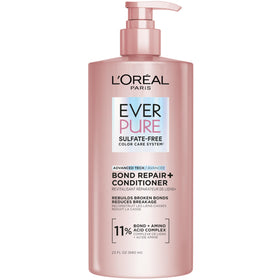 L'Oreal Paris front packaging showing conditioner and product benefits