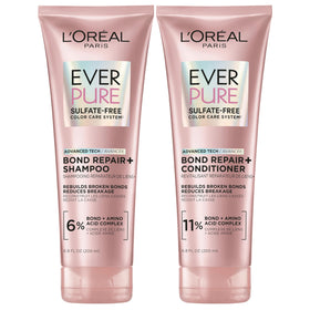 L'Oreal Paris front packaging showing repair set and color-safe benefit