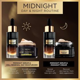 L'Oreal Paris packaging showing recyclable glass and gold accent details