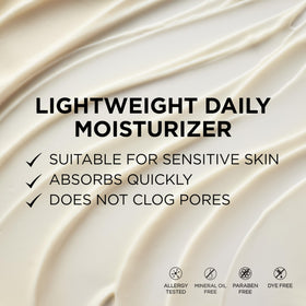 L'Oreal Paris ingredient label highlighting Vitamin C, Niacinamide and Ceramides