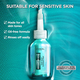 L'Oreal Paris SPF lotion sample included for immediate post-peel sun protection