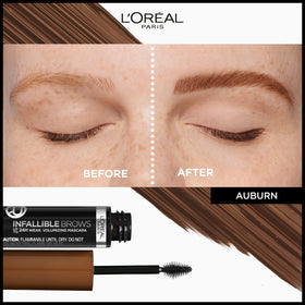 L'Oreal Paris wand close-up with 3D micro-grip brush for precise application