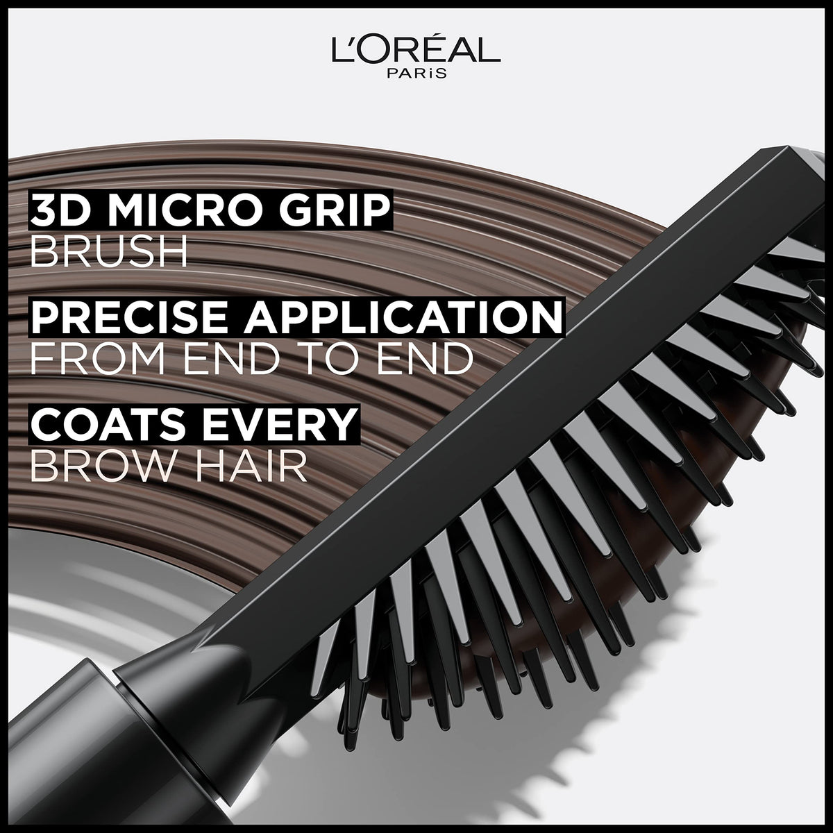 L'Oreal Paris light brunette swatch on skin demonstrating natural tint