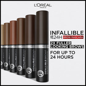 L'Oreal Paris gel texture with visible fibres delivering natural volume and density