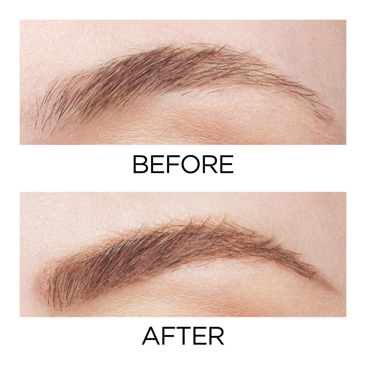 L'Oreal Paris pencil held in hand showing compact size and easy travel benefit