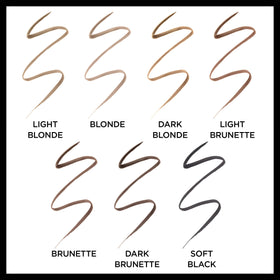L'Oreal Paris Brow Stylist Definer on bathroom vanity, easy daily routine