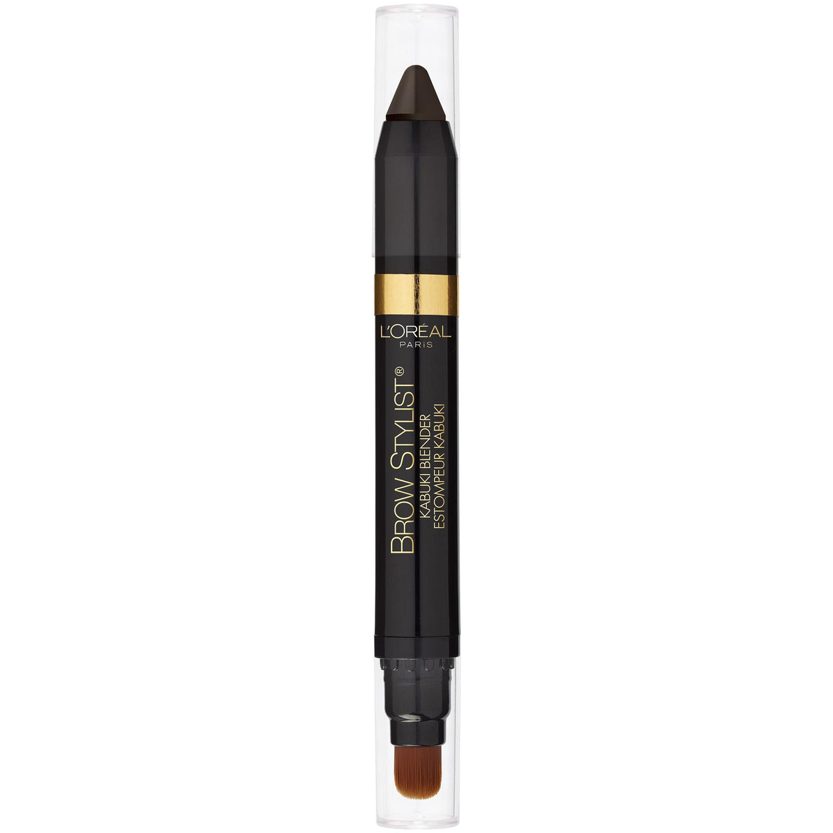 L'Oreal Paris Brow Stylist front packaging showing shade and compact dual-ended design